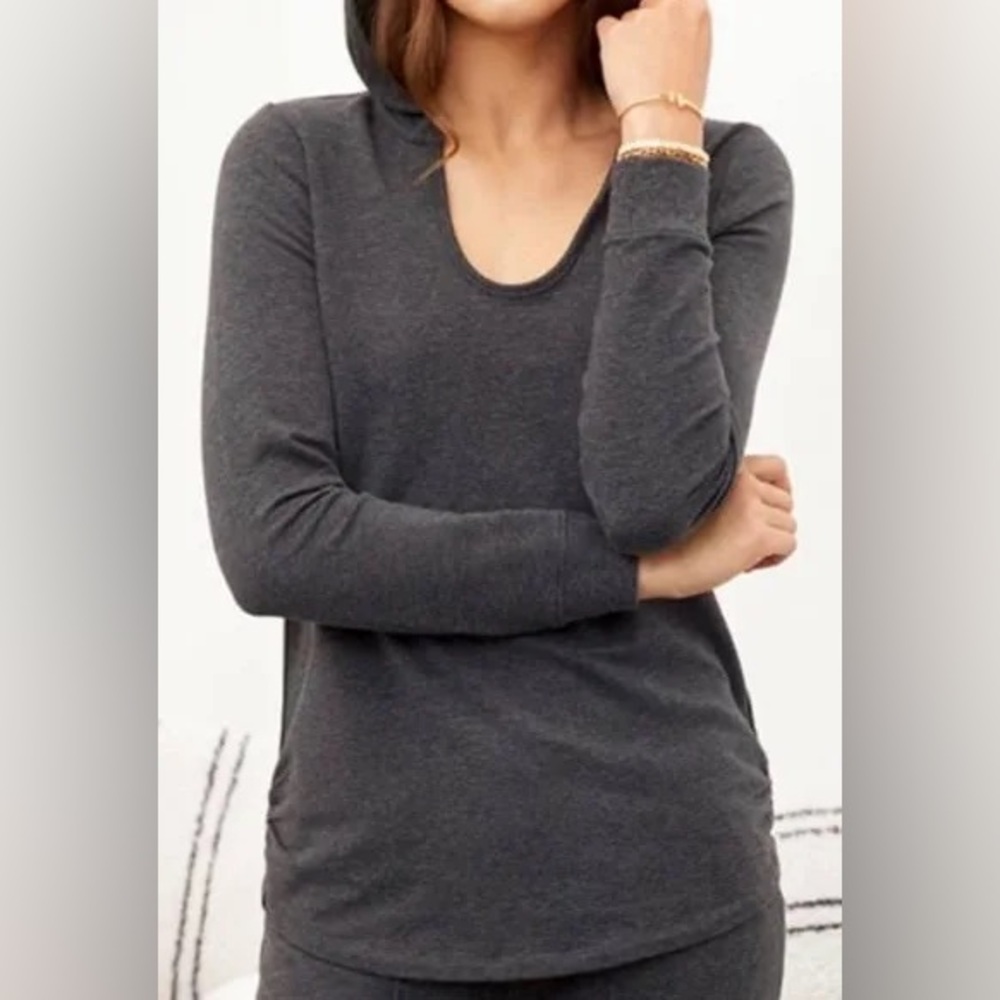 Barefoot Dreams Malibu hooded sweatshirt NWT